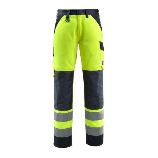 MASCOT® Maitland trousers, hi-vis yellow/black-blue