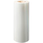 A large roll of Duni GmbH Universal Film no Antifog universal with a cardboard core, standing on a white background.