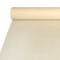 A large roll of Starpak tablecloth, fabric-like (Airlaid 20m x 1.2m), is unrolled on a flat surface, revealing its smooth, flawless texture – ideal for catering or high-quality table decorations.