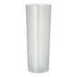 The Starpak 10 reusable glass for long drinks by the brand Starpak stands empty and upright on a plain white background – the eco-friendly, cylindrical plastic glass is perfect for long drinks.