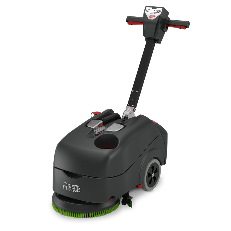 Numatic battery scrubber dryer TTB1840NX-R with TenTec scrubbing brush red | Pack (1 piece)