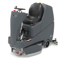 Numatic ride-on scrubber dryer TRL720/200T incl. charger and TenTec brushes red | Pack (1 piece)