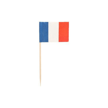 The PAPSTAR 500 Deco-Picks 8 cm white from PAPSTAR GmbH – an environmentally friendly wooden pick, ideal for stylish decorations and presentations on a plain white background.