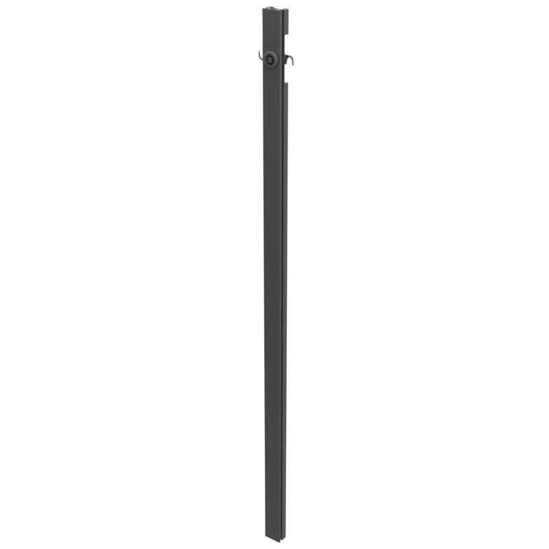 VERMOP corner profile strip with lock on the left, 74 x 4 x 2 cm | 1 piece 