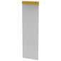 VERMOP door L narrow + handle. Plat. Whi.