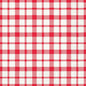 The Duni GmbH Zellt.Serv.33x33 3lg 1/4 Giovanni napkins are red-white checkered, 3-ply for long durability, 33x33cm in size and come in a pack of 250 high-quality napkins.
