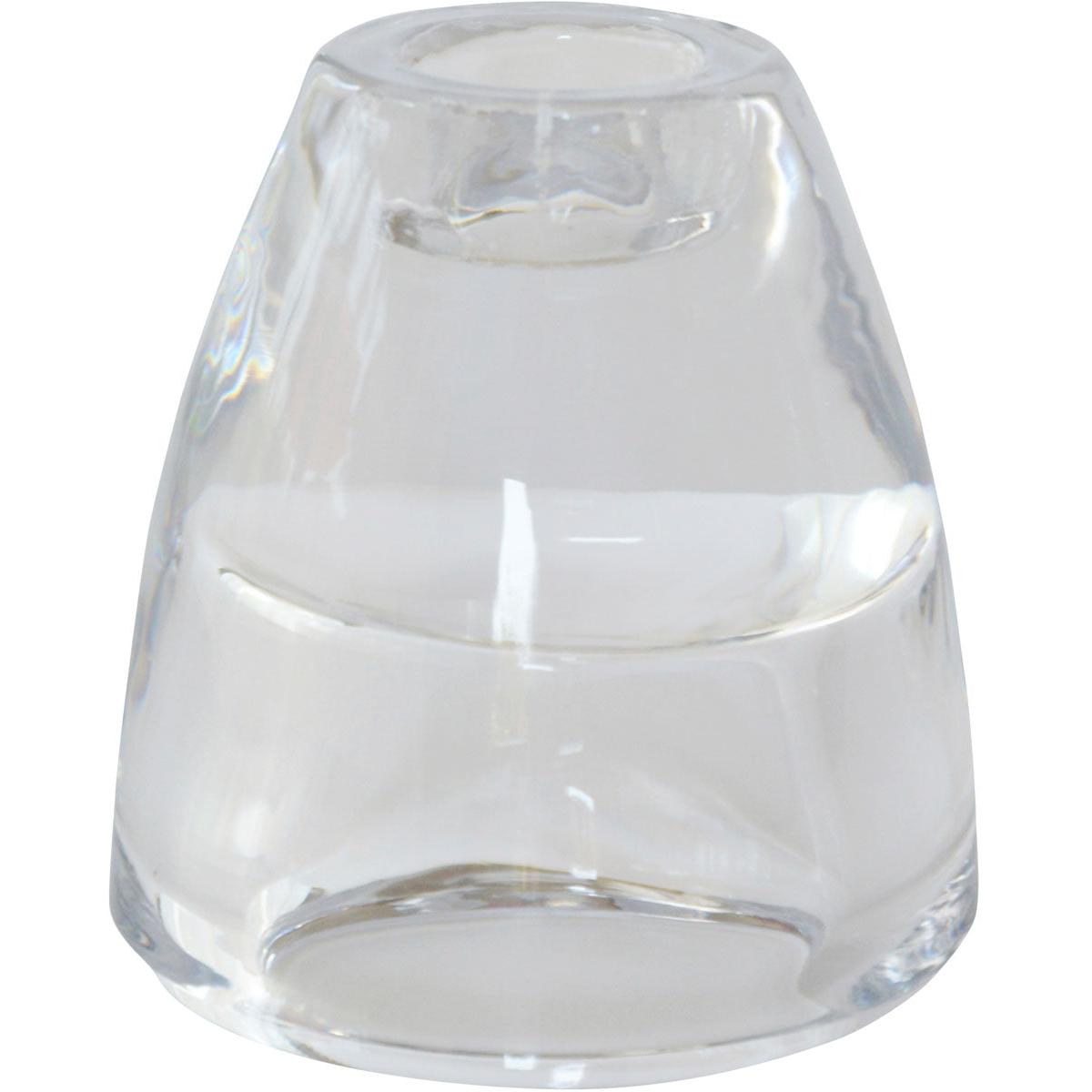 The candle holder glass 2 in 1 by Duni GmbH (68x73 mm, clear, 6 pieces) impresses with its elegant design and transparent surface - perfect for wedding decoration or stylish occasions.