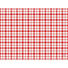The paper placemats 30x40 cm Giovanni by Duni GmbH in red and white checkered gingham design are ideal for stylish table decoration at parties and events. Pack of 250 pieces - perfect for catering!