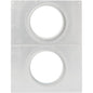 The cassette DF15/25 from Duni GmbH holds multi-bowls of 350, 500, or 650 ml (2-use) and features two transparent sleeves with central openings - ideal for storing reusable bowls or presenting round items in the catering industry.
