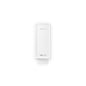 A white wall dispenser with the inscription "Hand Lotion" and a push lever dispenses the CWS PureLine Hand Lotion (1 piece) from CWS for intense moisture and smooth skin, depicted against a plain white background.