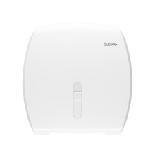 Clear+ Jumbo Toilettenpapierspender weiß