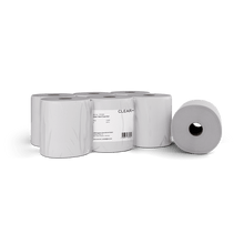 Clear+ 2-ply Paper Towel Rolls, 220 m