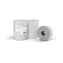 Clear+ Toilet Paper Maxi Rolls, 2-ply, 380 m