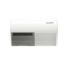 Clear+ Toilettenpapierspender weiß