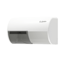 Clear+ Toilettenpapierspender weiß
