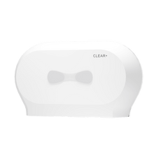 Clear+ Midi Toilettenpapierspender weiß