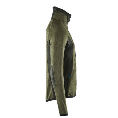 Fleece pullover with zip microfleece jacket