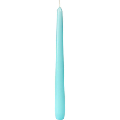 A single, unlit Duni GmbH taper candle (approx. 7h, 250 x 22 mm) stands upright against a white background.