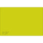 The Duni GmbH Dunicel placemat (Vesca Norm) 33 x 48 cm features a simple yellow rectangle with a thin black border, rounded corners, and "Guten Appetit" and "Bon appétit" in cursive at the bottom left; the rest is empty.