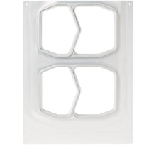 The DF15/25 2-comp cassette from Duni GmbH is a metal tray with two compartments for PP bowl HMR 540/400 ml. Its angular design and smooth, glossy surface make it perfect for stylish food presentation and gastronomy storage.