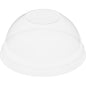 The dome lid without opening for 188001-2 from Duni GmbH is a transparent rPET dome lid, ideal for cold drinks and toppings. The packaging contains 60 pieces - perfect for large events or cafes.