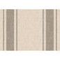 On a beige, textured background, there are three vertical stripes with a black and gray herringbone pattern, inspired by the Malia 38x54 cm towel napkin, Black (pack of 50) from Duni GmbH. The design remains simple and symmetrical.