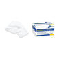 BeeSana® fleece slit compress, non-sterile, 4-fold