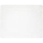 A Duni GmbH decorative lace paper 20x30 cm in white, made of high-quality craft paper, pack of 250 pieces, is rectangular with a solid central part and a delicate lace edge and is depicted from above on a plain background.