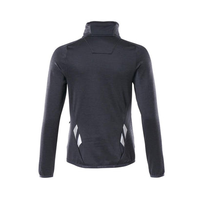Fleece pullover with zip, women's microfleece jacket