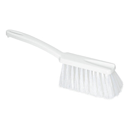 The Nölle Profi Brush HACCP hand brush with a bristle thickness of 0.25 mm from Nölle Profi Brush Bürsten- & Pinseltechnik e.K. features stiff, straight bristles and a long handle with two rectangular holes - perfect for HACCP-compliant cleaning.