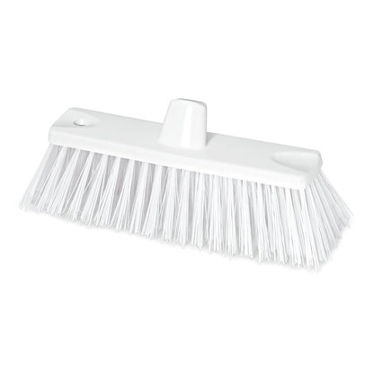 The Nölle Profi Brush HACCP coarse broom 30 cm broom head has extra hard bristles (1.00 mm), two mounting holes and is depicted on a simple white background. Brand: Nölle Profi Brush Bürsten- & Pinseltechnik e.K.