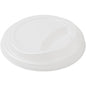 The Duni GmbH CPLA lid for 159706 in white (pack of 50 pieces) is a biodegradable, environmentally friendly coffee cup lid with a drinking opening - perfect for environmentally conscious connoisseurs.