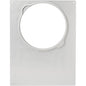 The DF15/25 cassette from Duni GmbH is a rectangular plate made of brushed metal with a large round cutout and two small upper holes. It fits the DF Pearl M1 990ml, M2 525/350ml systems (only the outer edge is sealed). Package with 1 piece.