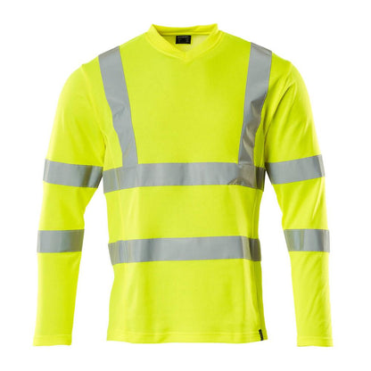 T-shirt, V-neck, long sleeves t-shirt