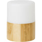The Duni GmbH LED candle holder made of bamboo (105x75 mm) combines modern design with sustainable lighting and bright light - a stylish accent for any home.