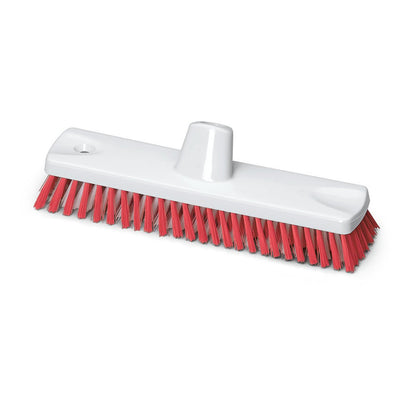 The Nölle Profi-Brush HACCP Sweeper 30 cm from Nölle Profi Brush Brush & Paintbrush Technology e.K. features 0.5 mm hard bristles and a central handle attachment - ideal for hygienic, effective floor scrubbing.