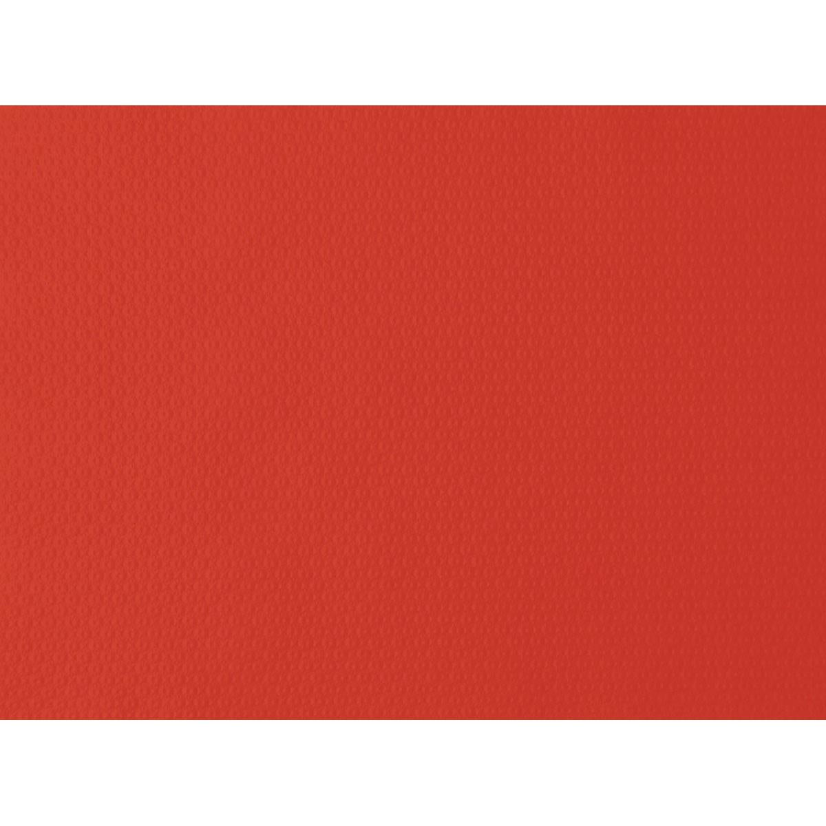 A close-up of the Duni GmbH paper placemats 30x40 cm in red shows a fine texture and rich color - ideal for parties and events (pack of 500 pieces).