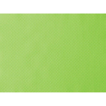 The close-up of the Duni GmbH paper placemat 30x40 cm in kiwi shows a bright green, textured surface with evenly distributed, raised dots - ideal for parties and events. The package contains 500 pieces.