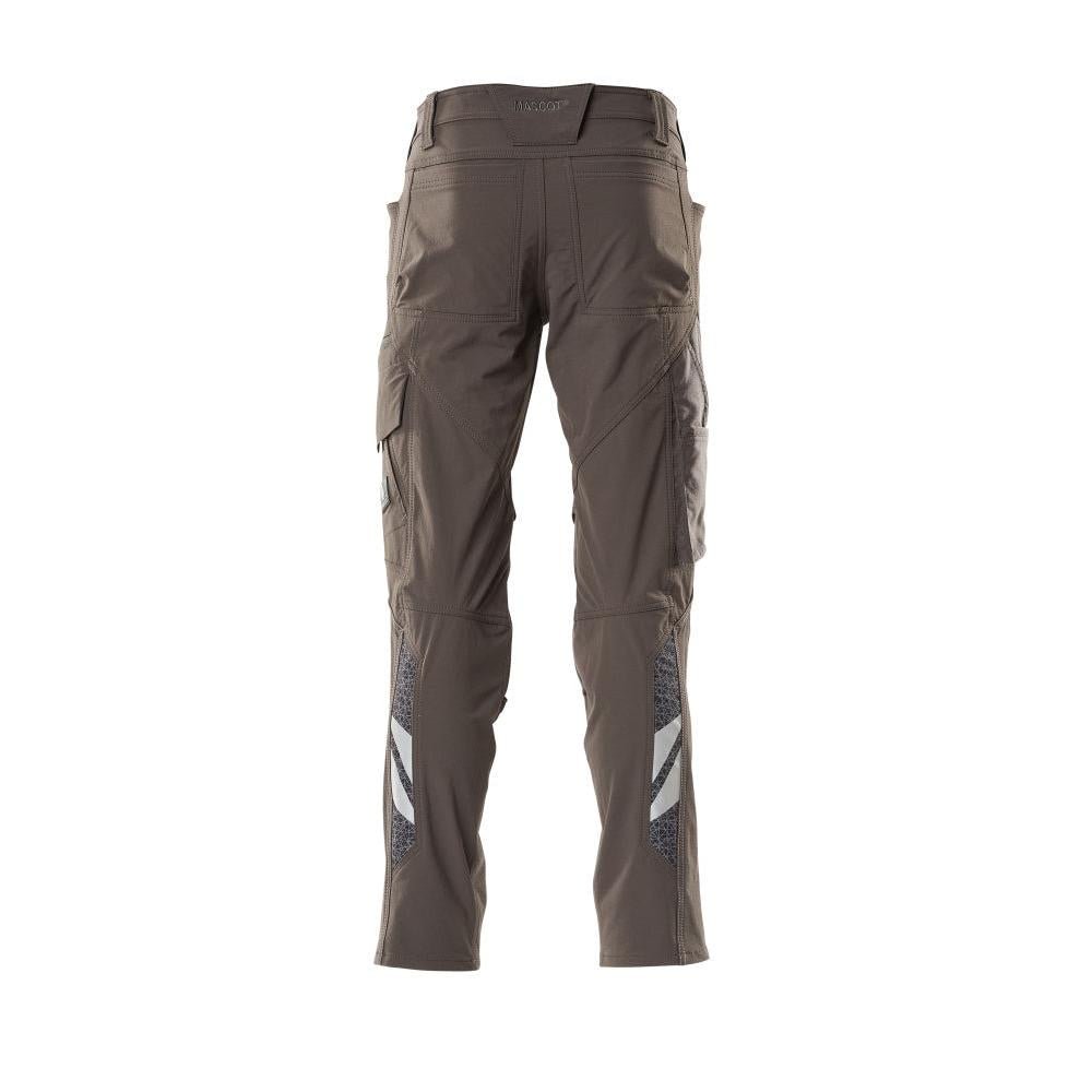Pants, knee pockets, ULTIMATE STRETCH pants, dark anthracite