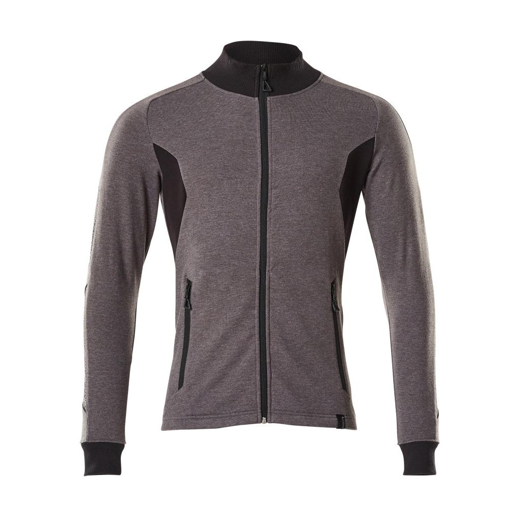 Zip-up sweatshirt, modern fit zip-up sweatshirt