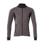 Zip-up sweatshirt, modern fit zip-up sweatshirt