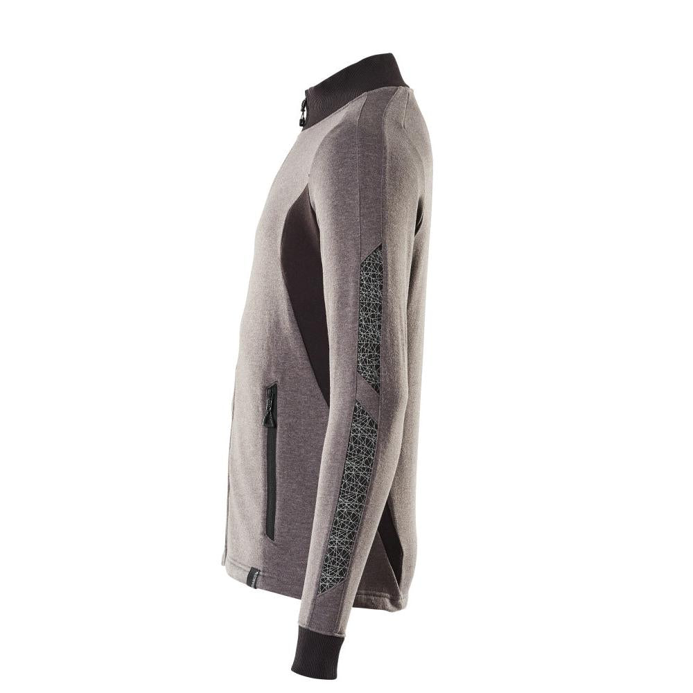 Zip-up sweatshirt, modern fit zip-up sweatshirt