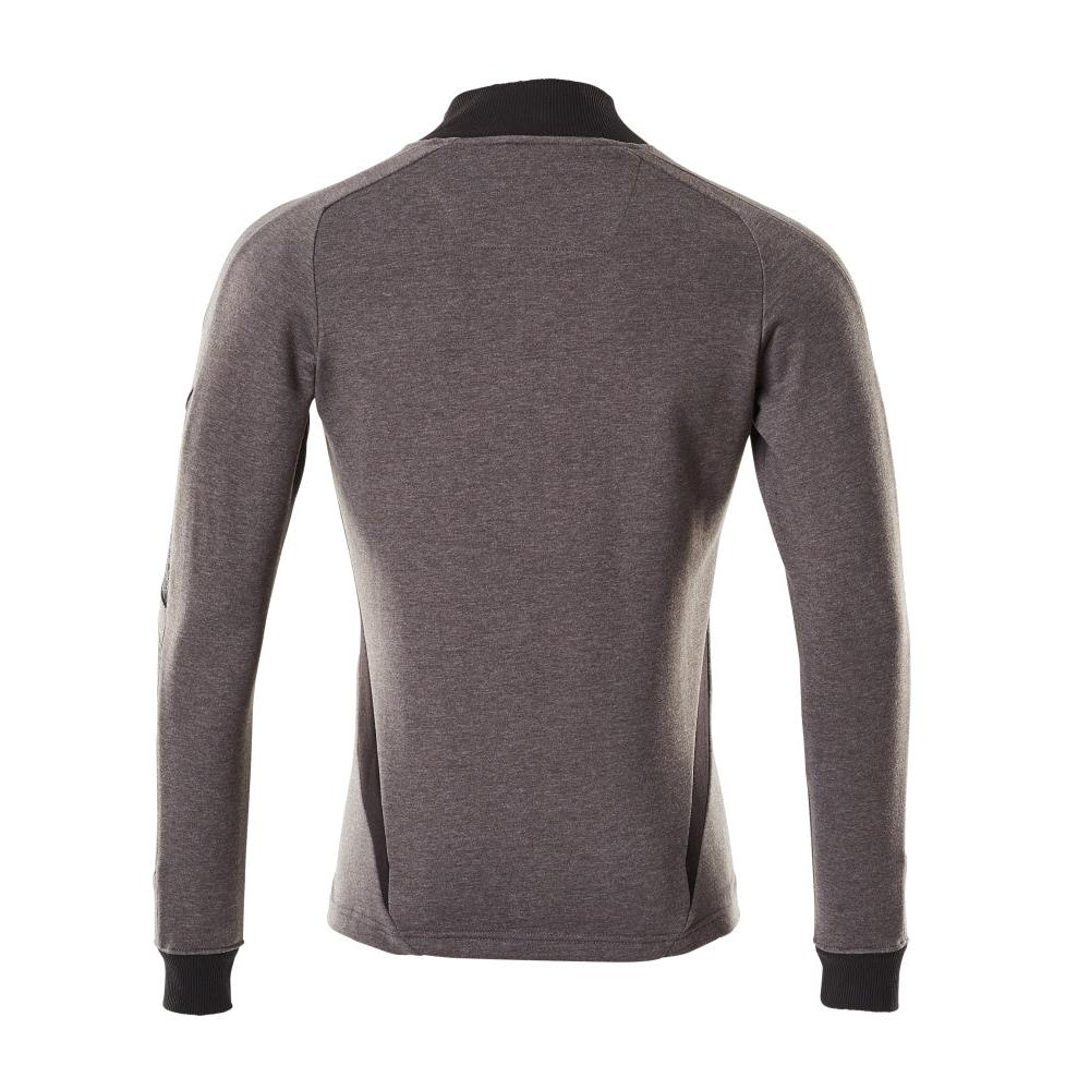 Zip-up sweatshirt, modern fit zip-up sweatshirt