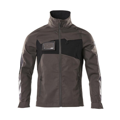 Jacket, stretch inserts work jacket