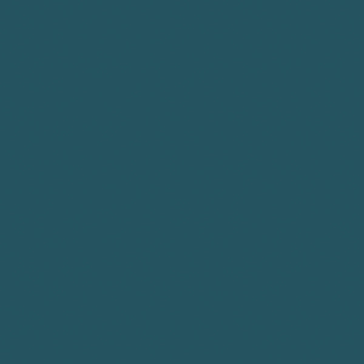 A simple, solid-colored background in Ocean Teal, inspired by the Zellt.Serv. of Duni GmbH. 33x33 cm 3-ply napkins (pack of 250) that do not feature any visible patterns, textures, or objects.