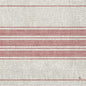 The Duni GmbH tissue napkins 40 x 40 cm 3-ply, 1/4 fold in Cocina bordeaux come in a pack of 250 pieces and are characterized by a textured appearance with red cross stripes and a sewn red detail.