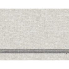 The Dunicel placemats 30 x 40 cm Cocina black from Duni GmbH have a beige textured surface with five parallel black stripes in the lower area, a plain background, and are delivered in a pack of 100.