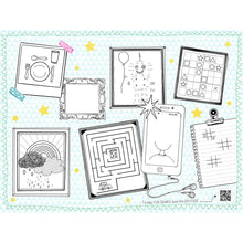 The paper placemats 30 x 40 cm from Duni GmbH feature mazes, tic-tac-toe, connect the dots, drawing prompts, and more on a star-shaped background - perfect for children who love to draw. Pack of 250 pieces.