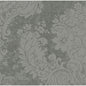 A classic ornamental floral and leaf pattern in light blue outlines adorns the textured gray-blue background of the Duni GmbH Dunilin napkins 40 x 40 cm 1/4 fold, making them an elegant choice for high-quality napkins.