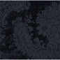 Dark, ornate floral and leaf patterns on a black, textured background create a detailed, baroque-inspired design - ideal for Dunilin napkins 40 x 40 cm 1/4 fold from Duni GmbH.
